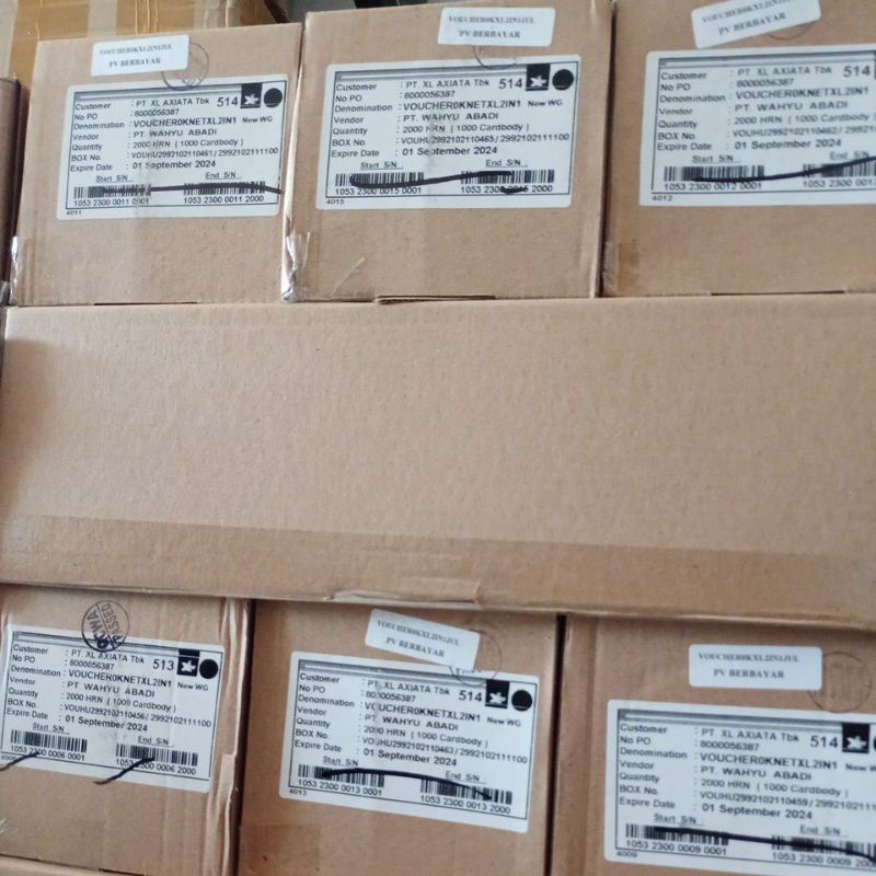 

VCR Kosong XL 2000 SN & 3000 SN