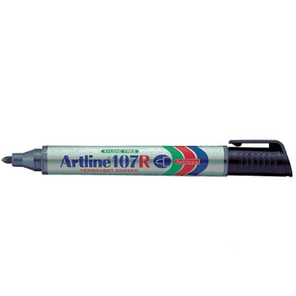 Spidol Artline EK-107R Permanent Marker Hitam