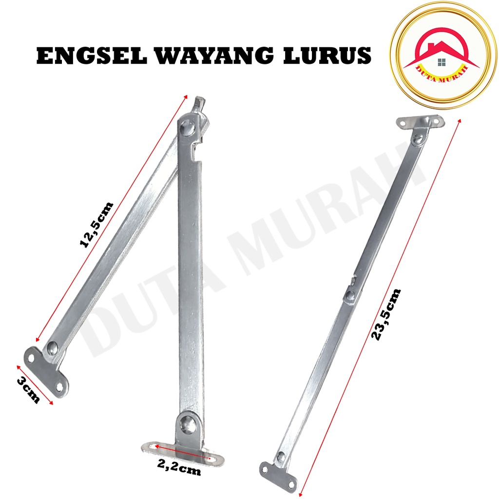 Engsel Wayang Salon Lurus Engsel Sikutan Stainless Engsel Lipat Jendela Engsel Salon Engsel Penyangga