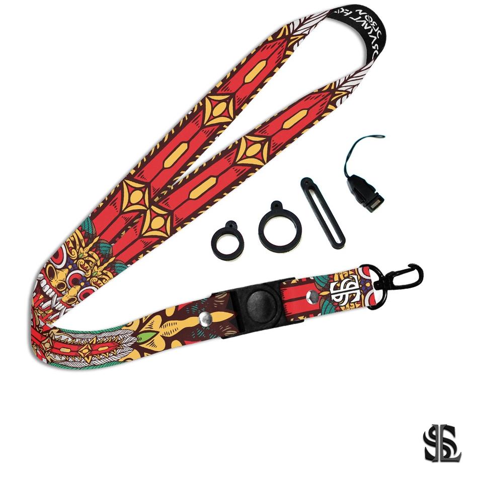 

✓ SL Premium lanyard motif Barong - Barong Series BRG-02 Berkualitas