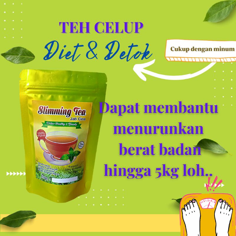 

Slimming Tea Teh diet Pelangsing Alami