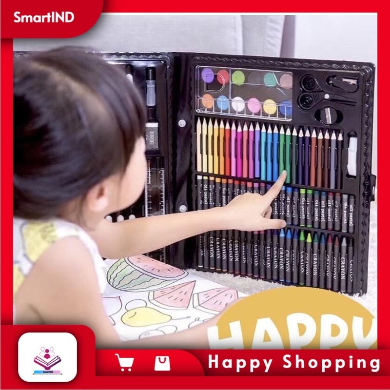 

Krayon Mewarnai Anak 150pcs / Pensil Warna Set 150pcs