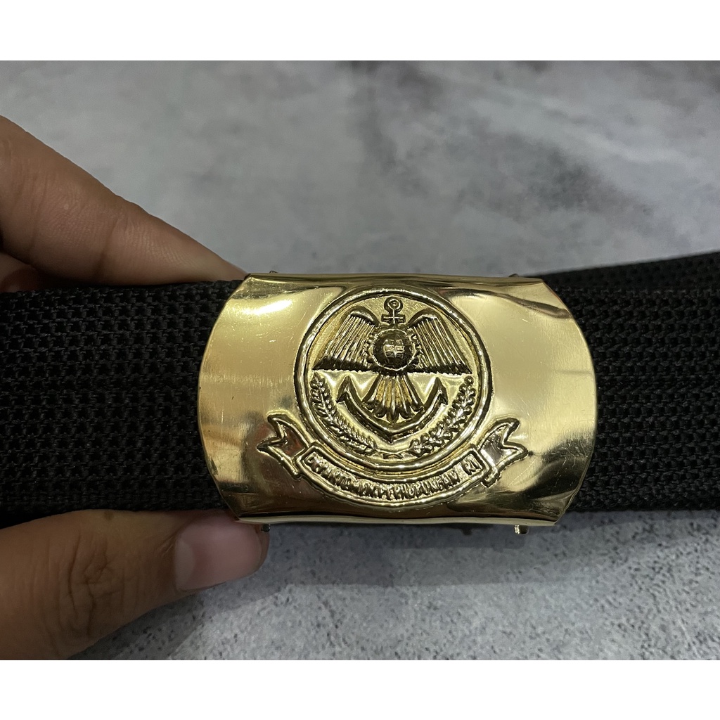 Sabuk Dishub Brasso - Sabuk Dinas Perhubungan - Sabuk Perhubungan Hitam