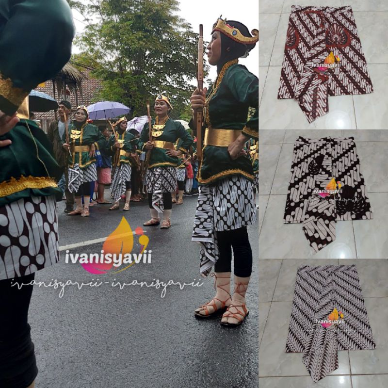 Sapit Urang Karnaval / Sapit Urang Cewek | Motif Lengkap