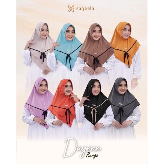 JILBAB BERGO DAYANA By SAQEELA