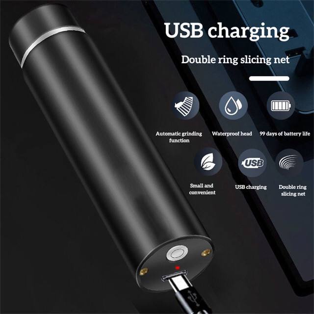 Electric Shaver Pencukur Bulu Rambut Alat Cukur Elektrik Mini Portable USB