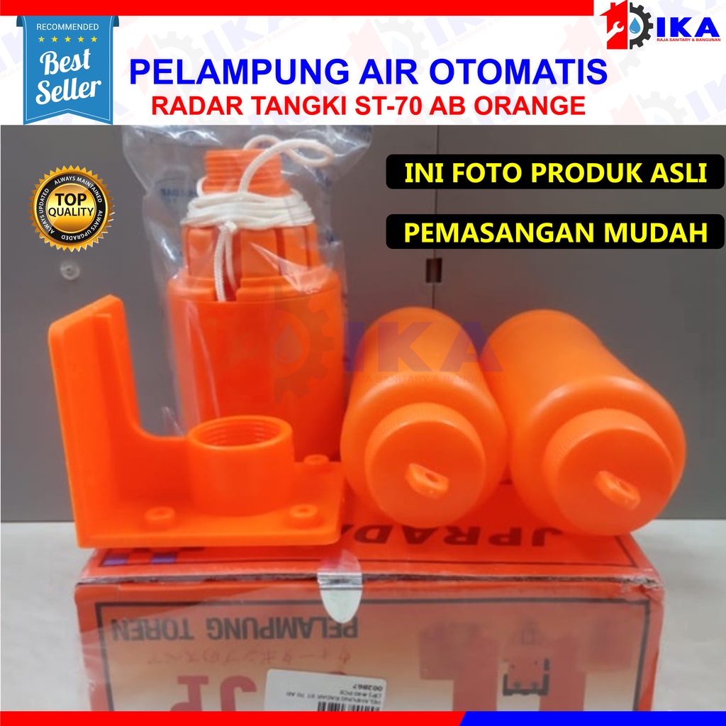 PELAMPUNG RADAR ST-70 AB ORIGINAL/PLAMPUNG OTOMATIS TANGKI / Pelampung Air Otomatis Radar ST-70 AB Toren Original Toren Pelampung Tangki Toren Bak Mandi Air Level Air