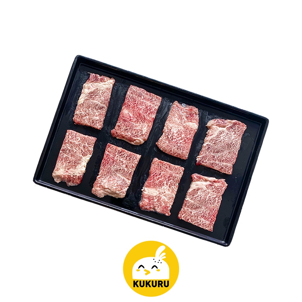 

KARUBI MELTIQUE WAGYU BEEF SLICE 3MM 0,5 KG (FRESHLY FROZEN)