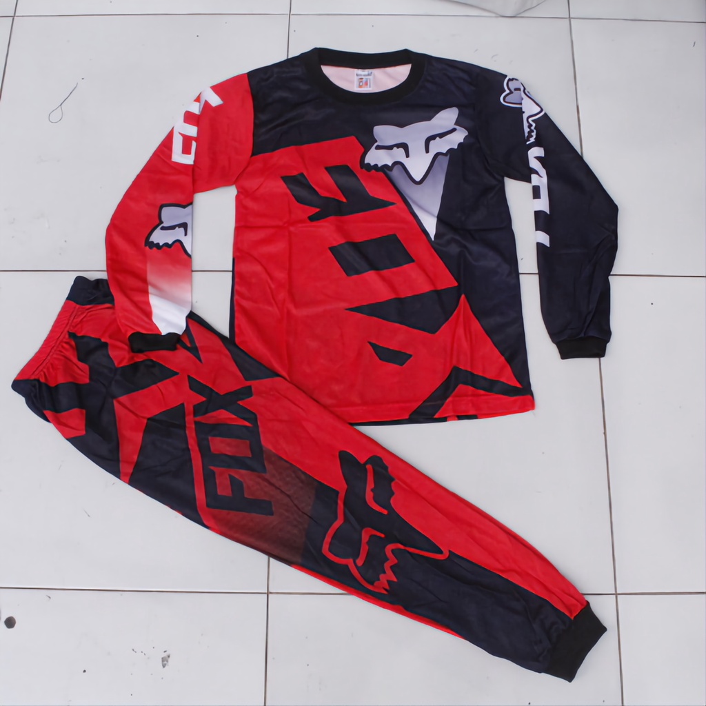 Baju motor cross/setelan baju balap/baju sepeda anak