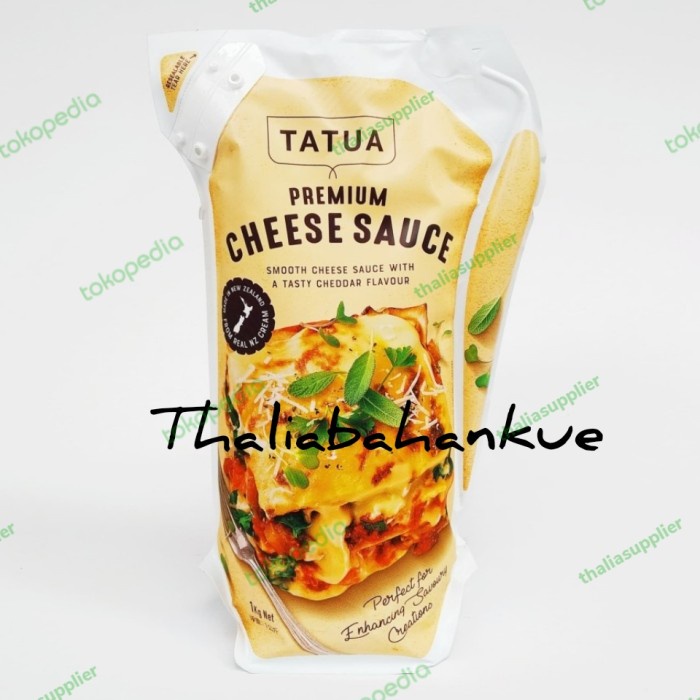 

TATUA PREMIUM CHEESE CAIR & KENTAL 1LTR, COCOLAN ATAUPUN FILLING KEJU