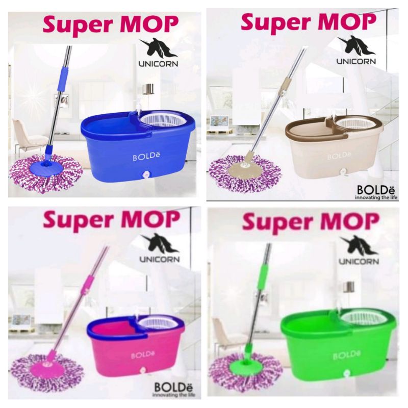 ALAT PEL SUPER MOP BOLDE UNICORN / ALAT PEL LANTAI BOLDE SUPER MOP UNICORN RANDOM