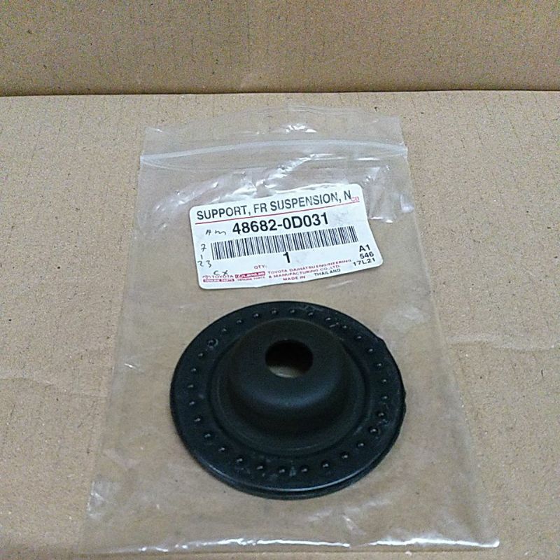ORIGINAL karet support shock depan yaris new vios limo 48682-0d031