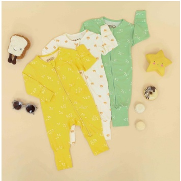 EMICO SLEEPSUIT TENCEL Baju Tidur Anak Bayi