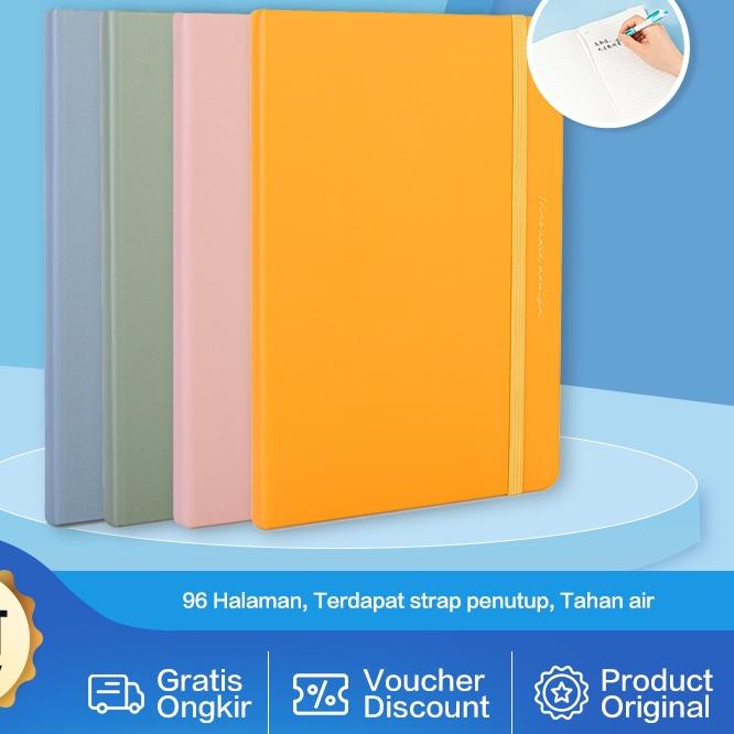 

Dapatkan Segera Deli Leather Cover Notebook / Buku Catatan Cover Kulit A5 96 Lembar Warna Pastel 22295 3KD**