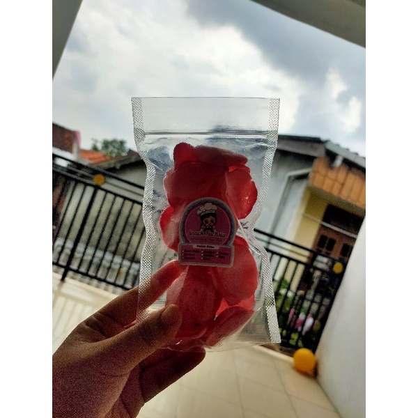 

kerupuk buah strawberry
