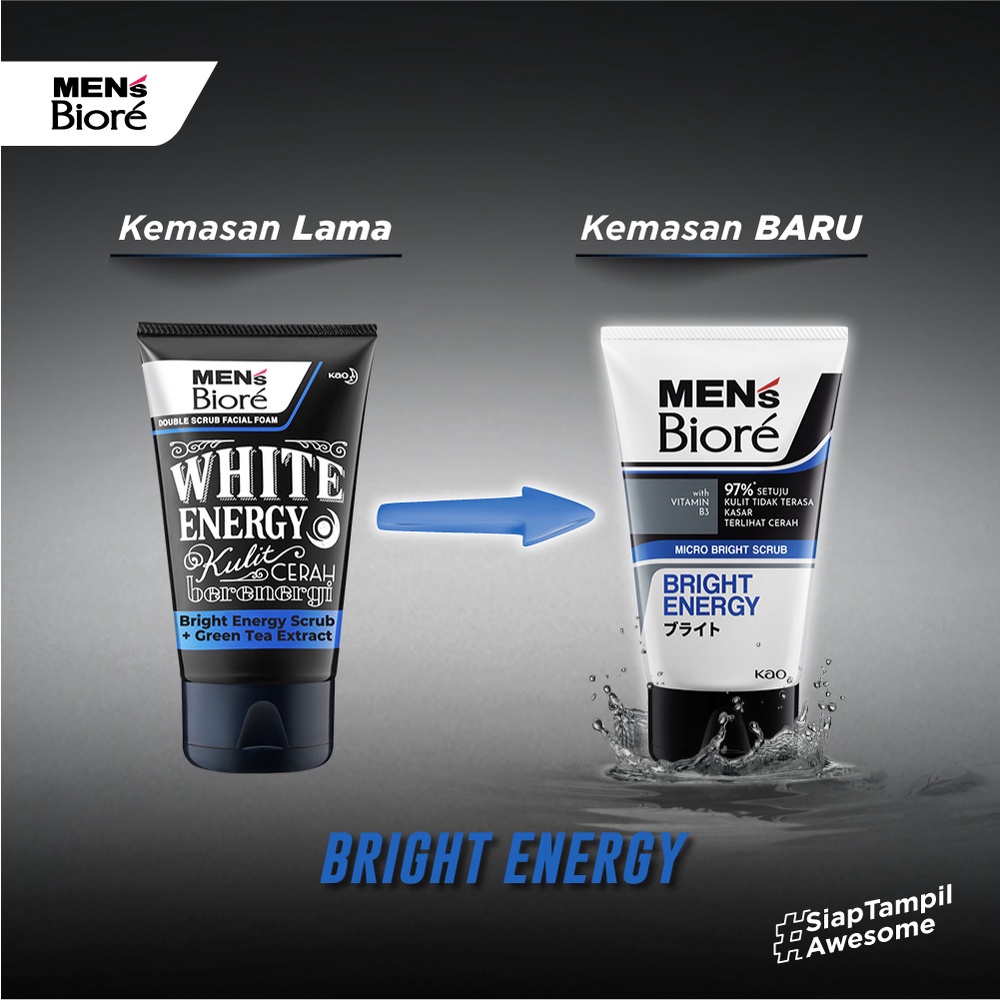 BIORE MEN WHITE ENERGY 100 GR