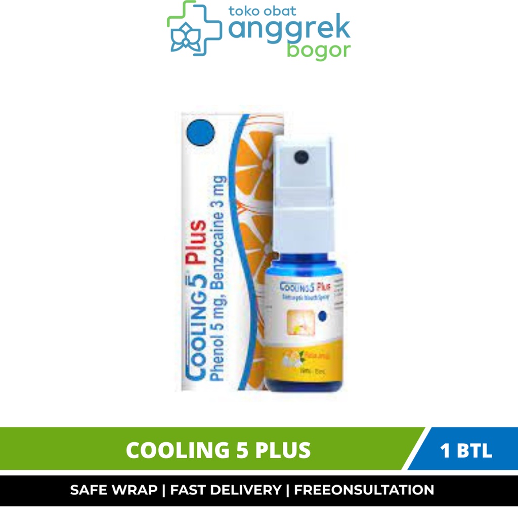 COOLING 5 PLUS/OBAT SARIAWAN/SAKIT GIGI/RADANG GUSI