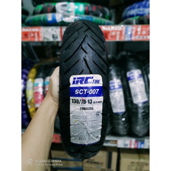 ban nmax belakang iRC 130/70-13 iRC TUBELESS