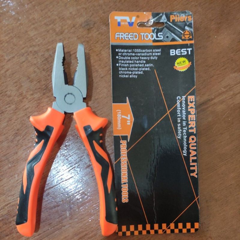 tang kombinasi Freed 7in ( panjang 18cm)/ tang kombinasi  Freed tools 7inci