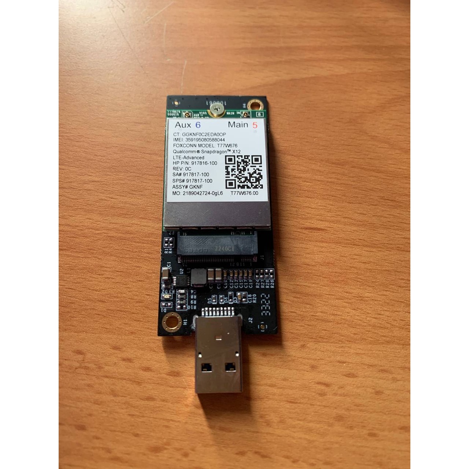 Modul T77W676 LT4220 4G+ LTE CAT 12 Support 3CA Siap Pakai