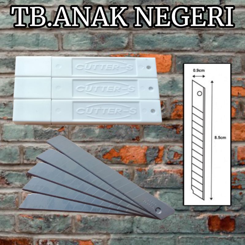 

TERMURAH Isi cutter kecil A 100 joyko Harga per Tube ( isi 5 pcs)