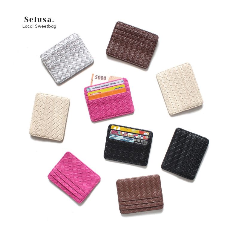 SELUSA Lula Cardholder (Free Hardbox Exclusive) | Dompet Kartu Terbaru Premium