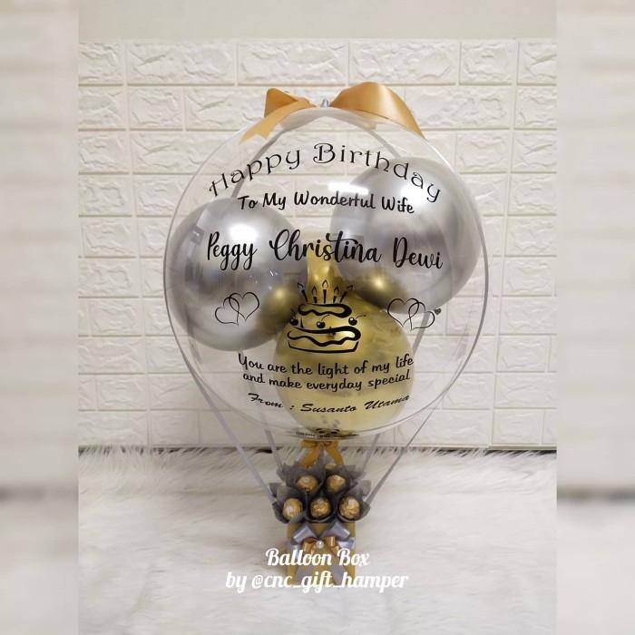 balon ferero/balon box/buket balon/balloon bouquet/kado balon
