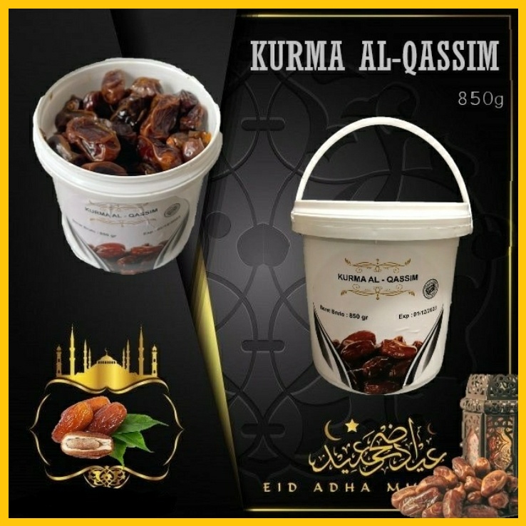 [COD] KURMA AL QASEM KEMASAN EMBER 700 GRAM