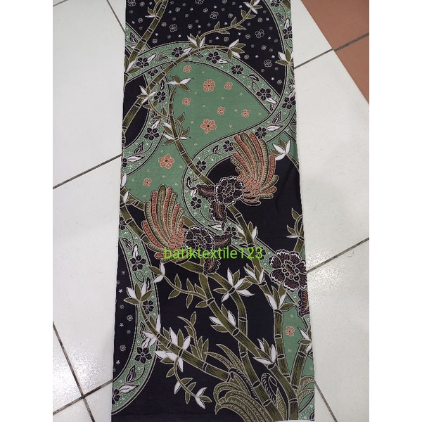 kain batik katun meteran motif bambu terbaru kain halus adem motif terkini