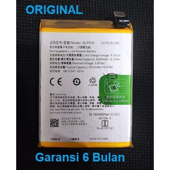 Batere Baterai Battery OPPO Reno 5 Lite  Reno5 Lite BLP889 Original