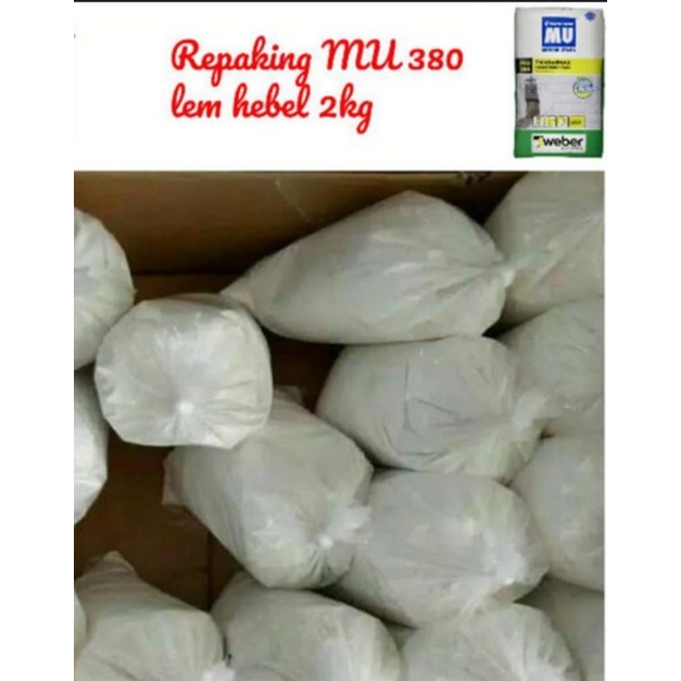 

Lem Hebel MU 380 1kg perpack