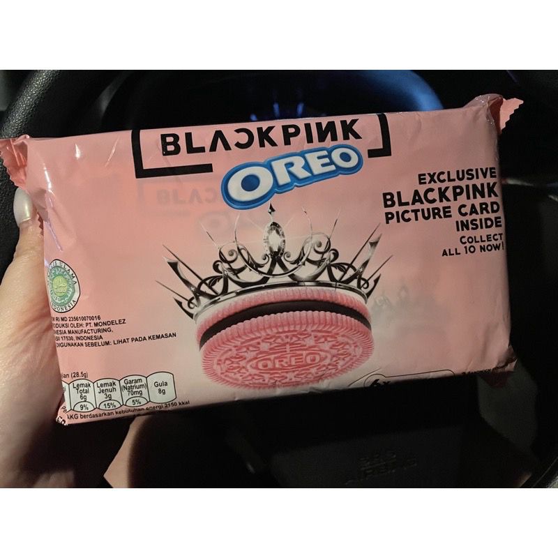 

ready oreo blackpink +pc card blackpink