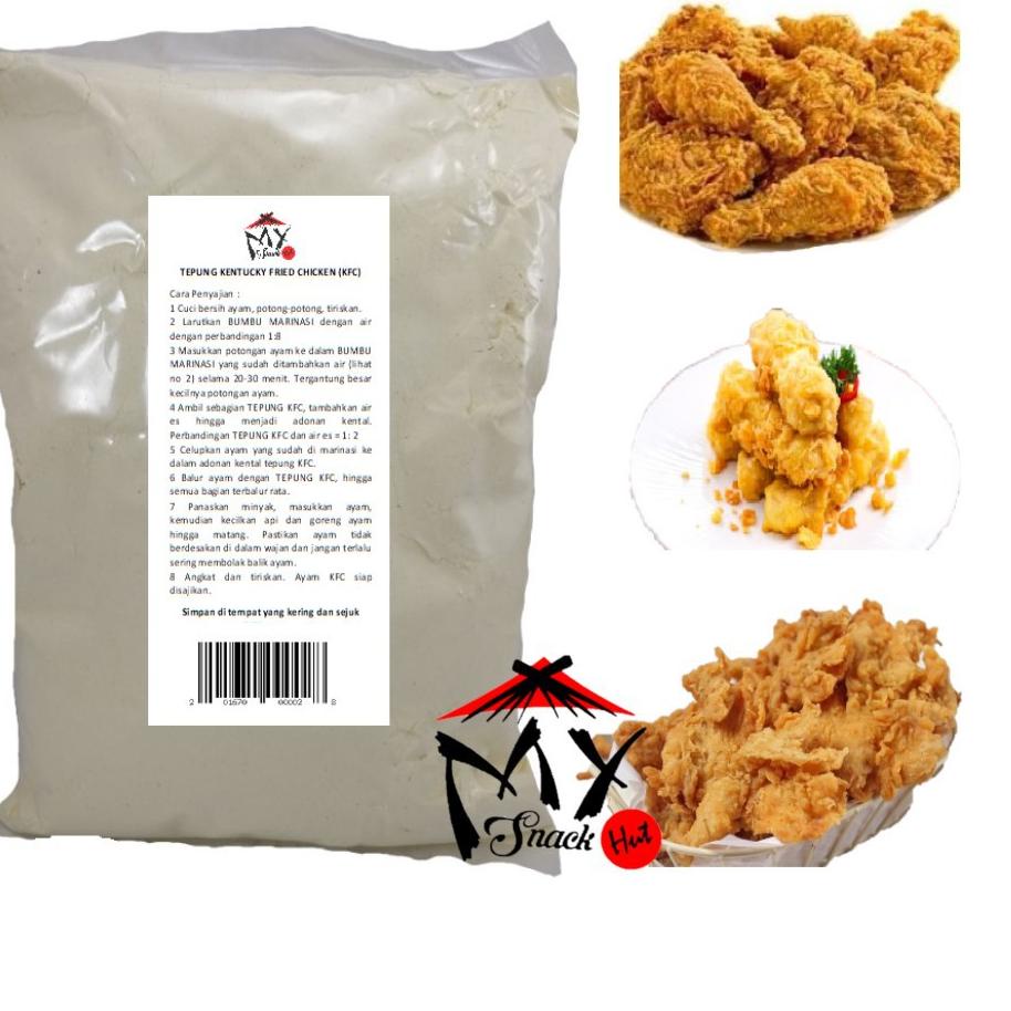 

Limited[KP8]-TEPUNG KFC 1KG - KENTUCKY FRIED CHICKEN FLOUR AYAM KRISPI SERBAGUNA CRISPY JAMUR TAHU GEPREK HALAL