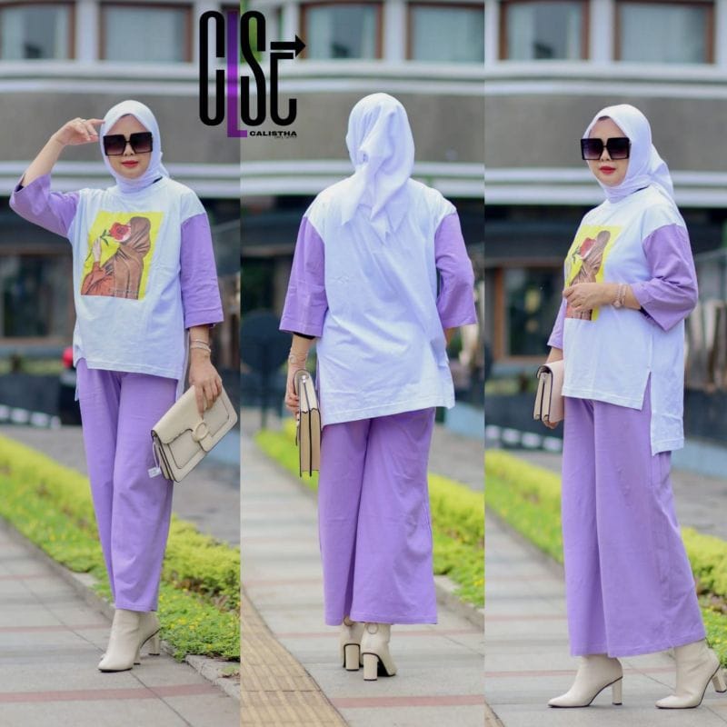 [BIG SALE] Minigo set / ONE SET SABLON VIRAL / SETELAN / SET KEMEJA / ONE SET KEMEJA WANITA / SETELA
