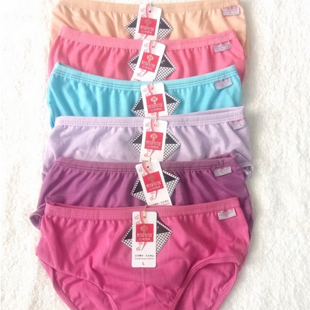 Celana Dalam Wanita Pitter Patter / Ni One isi 12 pcs warna campur random - M L XL XXL XXXL