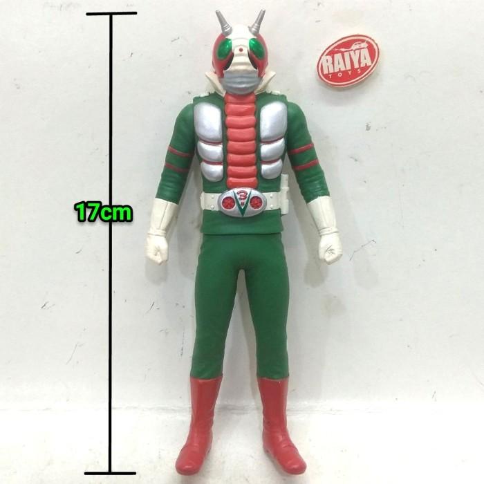 RHS MASKED KAMEN RIDER V3 SHOWA SOWA ORI BANDAI 17CM bukan SHF