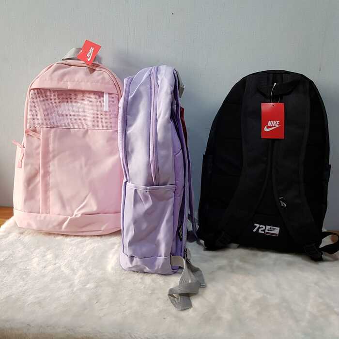 138414 Tas Ransel Wanita Pria Import - Student Schoolbag Branded Colorfull