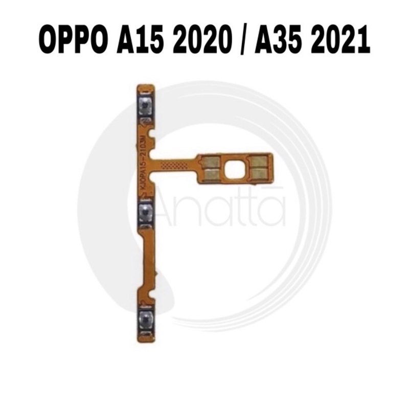 FLEX ON OFF VOL OPPO A15 2020 / A35 2021 - FLEXIBEL FLEXIBLE TOMBOL