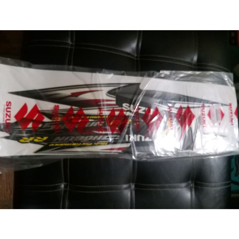 Striping Shogun SP FL hitam abu abu 2009 125 cc sgp