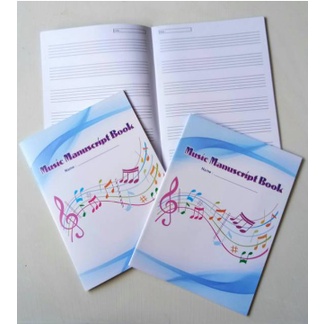 

NEW Buku tulis musik garis lima / buku garis paranada / manuscript book music book / Buku musik music book buku not balok