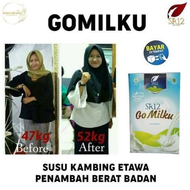 

Susu Penggemuk Penambah Berat Badan Meningkatkan Nafsu Makan Anak Dan Dewasa Go Milku Sr12 Susu Kambing Etawa Original BPOM