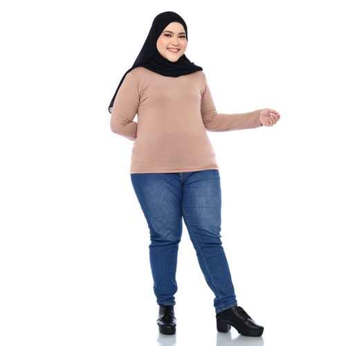 SALE ... Manset Jumbo Dalaman Baju Big Size XXXL Polos ILLORI | Manset Wanita Dan Pria Spandek