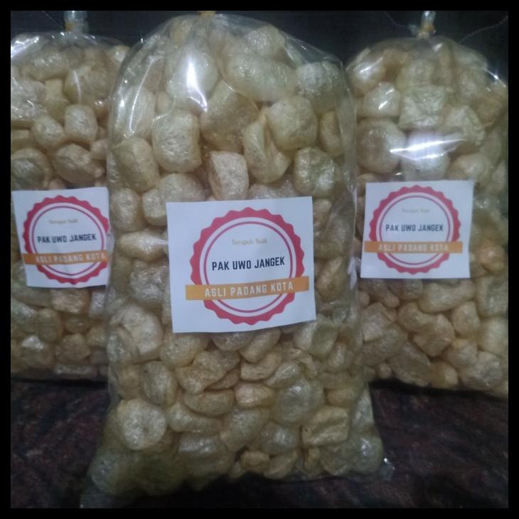 

KERUPUK KULIT PADANG KOTA |JANGEK | RAMBAK 250GR KODE 438