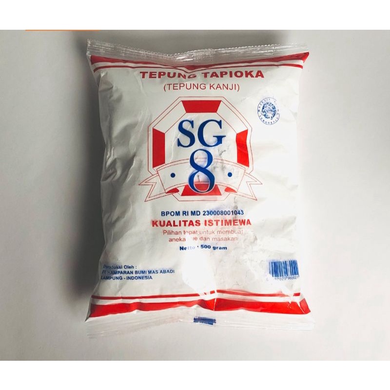 

SG8 TAPIOKA Kualitas ISTIMEWA