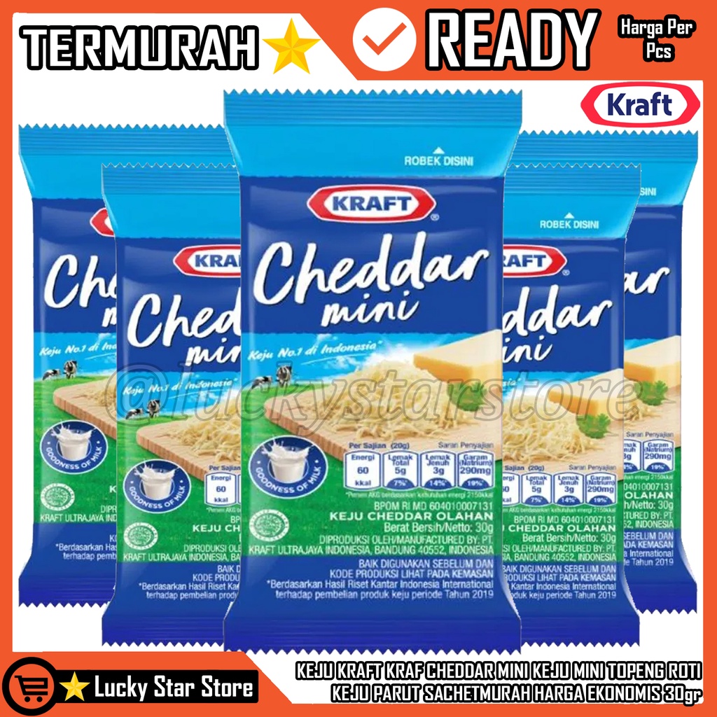 

KEJU KRAFT CHEDDAR MINI KEJU KRAFT MINI CHEDDAR KEJU PARUT KEJU CHEDAR MINI KEJU MURAH UNTUK JUALAN SACHET SASET 30 GR GRAM UNTUK TOPENG KUE MAKANAN BROWNIES COCOK UNTUK TAMBAHAN TOPENG MINUMAN POP ICE JUS BUAH HARGA EKONOMIS