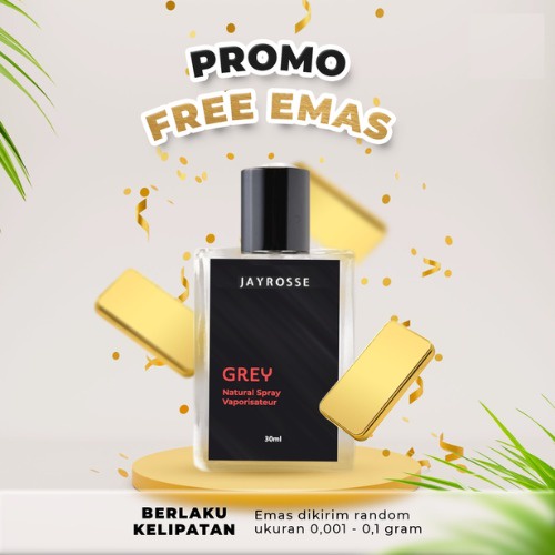 Diskon Parfum Jayrose Grey Original