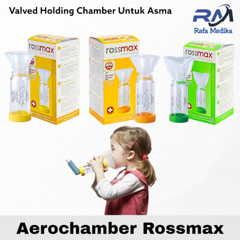 AeroChamber  AeroSpacer Inhaler Asma Rossmax