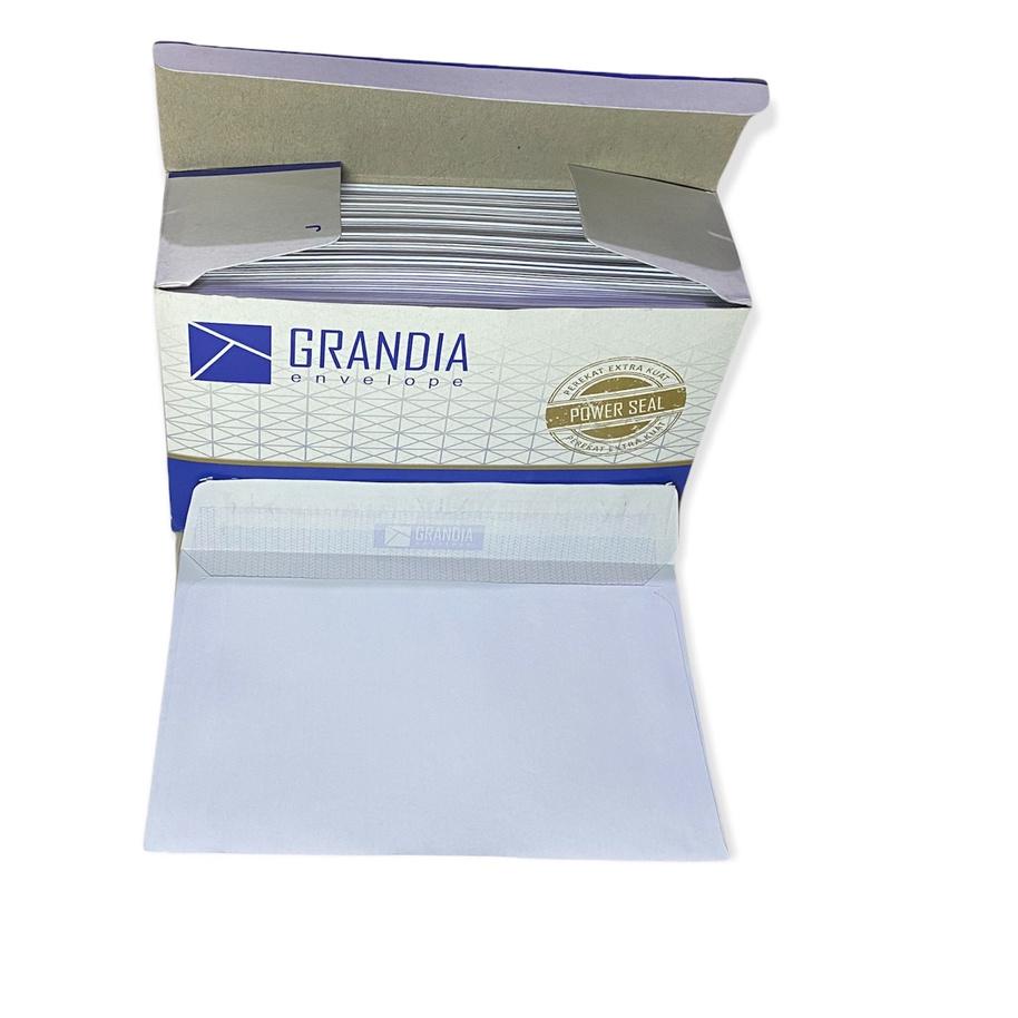 

Ready Stok Amplop Polos 104 Grandia/Amplop Putih Pendek/Amplop Lem HIGH QUALITY !