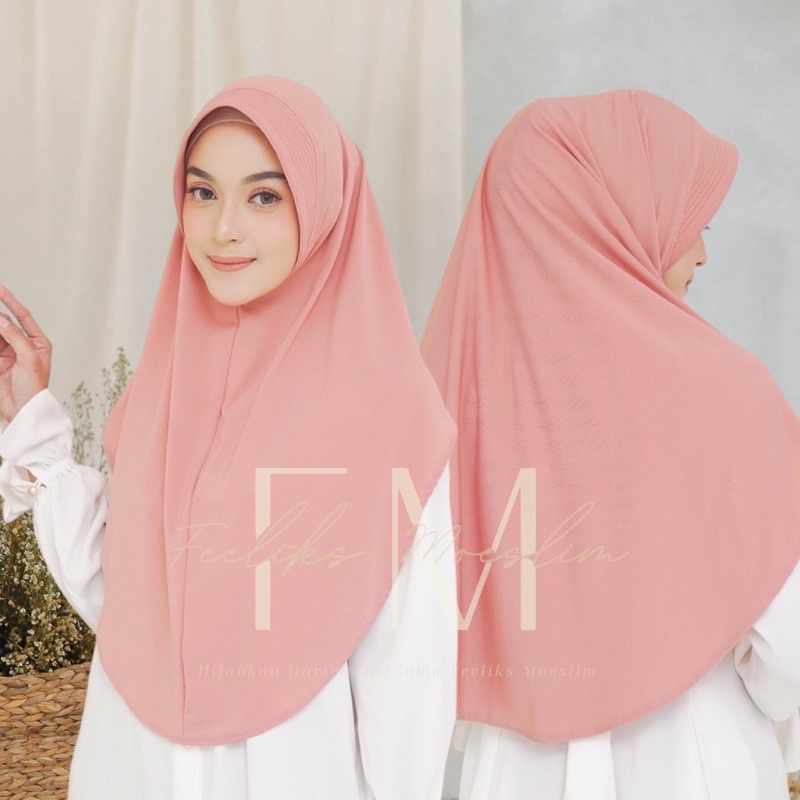 Hijab Bergo Pet PENGUIN PREMIUM VIQAST - Jilbab nyaman murah adem kerudung bergo penguin khimar instant jersey kualitas PREMIUM