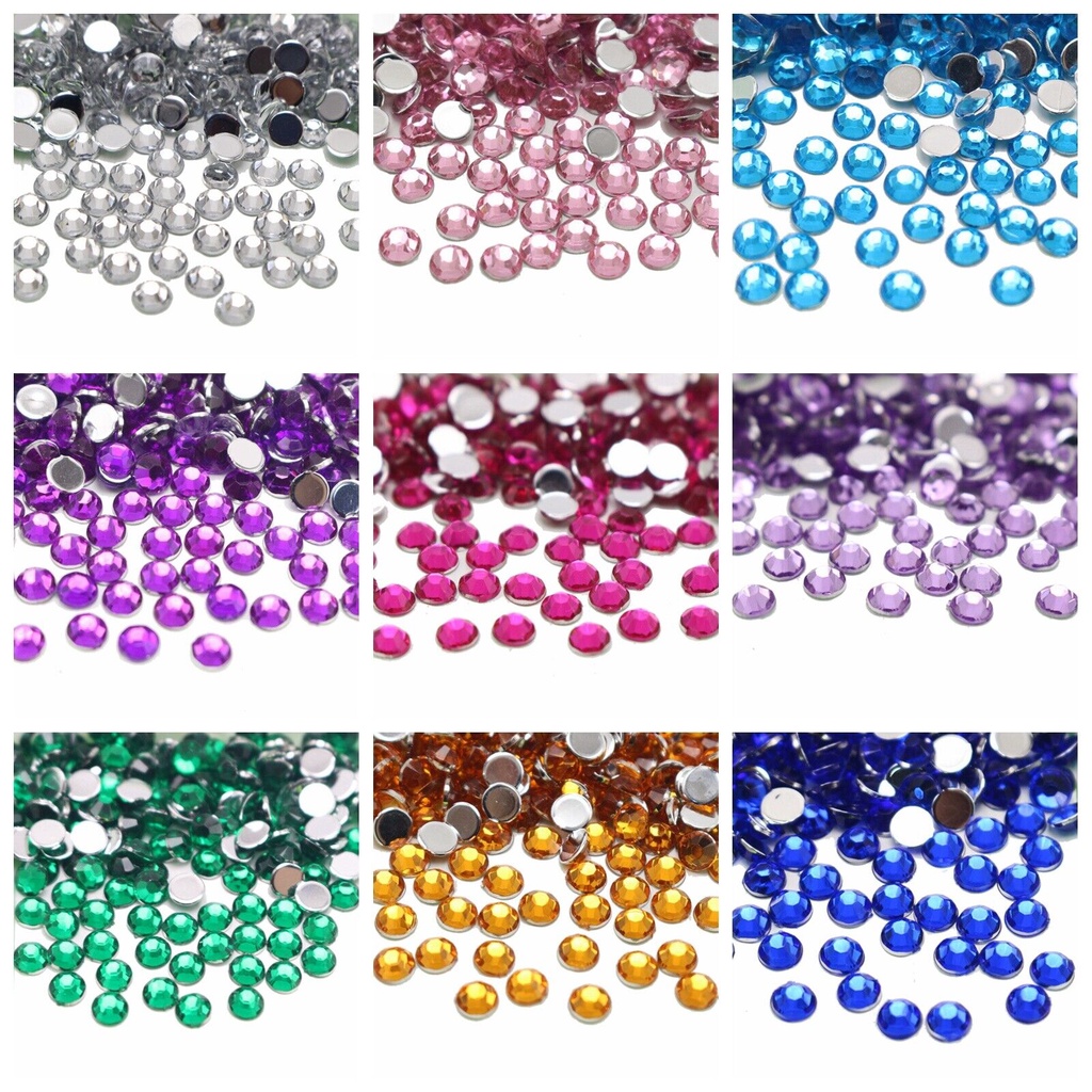 Part 1 - 200pcs 3mm Rhinestone Henna Gems Bead Manik Blink Tasbih Diamond Make Up Nail Art Rhinestones Mutiara Kilap Craft Kosmetik Hiasan Kuku Eye Korean Make Up Handphone Decorations Wedding Party Cosplay Flat Back Gems Bead Diamond Swarovski